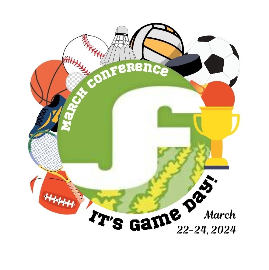 March Conference 2024 Logo - It's Game Day